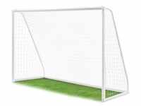 ArtSport Fußballtor 300 x 200 cm mit Netz für Garten in Weiß, inklusive