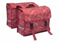 Doppelpacktasche Fiori Double, Forest Red