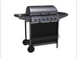 Tepro Gasgrill Hampton 6 - 6 Brenner mit Seitenkocher