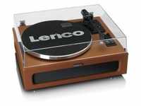 Lenco LS-430BN - Plattenspieler mit 4 eingebauten Lautsprechern versch. Ausführungen
