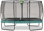 EXIT Allure Premium Trampolin 214x366cm - gr&uuml;n