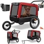 KESSER® Hundeanhänger Boxer 3-in-1 Hundebuggy & Jogger Fahrradanhänger groß ca. KESSER® Hundeanhänger Boxer 3-in-1 Hundebuggy & Jogger Fahrradanhänger groß ca.
