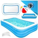 KESSER&reg; Aufblasbarer Pool Familienpool f&uuml;r Kinder und Erwachsene Gartenschwimmbad