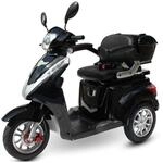 ECO ENGEL 501 Elektroroller, 25 km/h mit 30 Ah Li-Io Akku herausnehmbar, Schwarz