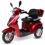 ECO ENGEL 501 Elektroroller, 25 km/h mit 30 Ah Li-Io Akku herausnehmbar, Rot