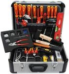 FAMEX 436-10 Werkzeugkoffer f&uuml;r Elektriker - Meister - 35-tlg.