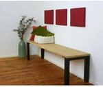 Lycce Wandkissen 40x30cm passend zu Klemmkissen; Kunstleder
