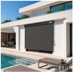 Strattore Ausziehbare Senkrechtmarkise / Vertikalmarkise 180 x 250 cm - Anthrazit