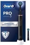 Oral-B Pro 3 3000 Cross Action Black Edition JAS22 elektrische Zahnb&uuml;rste