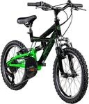 Galano FS180 Kinderfahrrad 6 Gang 18 Zoll ab 6 Jahre 115 - 130 cm Mountainbike Fully