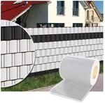 Plantiflex&reg; Sichtschutzrolle f&uuml;r Doppelstabmattenzaun 35m - weiss