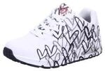 Skechers 155507 WBGY UNO - SPREAD THE LOVE Wei&szlig; Shoes Gr. 37