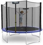 KINETIC SPORTS Trampolin Outdoor SALTO &Oslash; 183/244/305/366/400/430/490 cm -