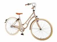Fahrrad Lifestyle Damenrad Sandfarben Damen 48 Zentimeter 3 Gänge