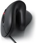 CSL ergonomische Maus, kabelgebunden, 125 dpi, optische Vertikal Mouse - Vertikalmaus