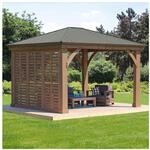 Westmann Seitenwand f&uuml;r Holz Pavillon Devon - versch. Ausf&uuml;hrungen