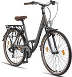 Licorne Bike Violetta Premium City Bike in 28 Zoll - Fahrrad f&uuml;r M&auml;dchen, Jungen,