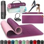 KESSER&reg; Gymnastikmatte mit Tragegurt rutschfest TPE Yogamatte Gepolstert &