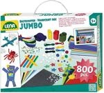 Bastelkoffer Jumbo blau, Faltschachtel