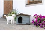 Kerbl Katzenhaus Paola Eco (auch geeignet f&uuml;r kleine Hunde, 60 x 51 x 41 cm)