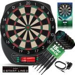 KESSER&reg; Elektronische Dartscheibe Profi Set - E Dartboard mit 15 Dartpfeile + 35 Pro