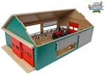 Kids Globe Stall mit beweglichen Elementen Holz Ma&szlig;stab 1:32 64 x 42.5 x 26.5 cm