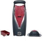 B&ouml;rner Vital Gem&uuml;sehobel Basis Set Rot/Schwarz, mit Dressing Funktion, inkl.