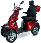 ECO ENGEL 530, 1000 Watt, 25 km/h, Elektromobil 4-Rad Roller, Rot - versch. Farben