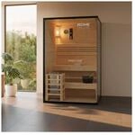HOME DELUXE Traditionelle Sauna SHADOW M - 120 x 120 cm f&uuml;r 2 Personen