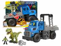 Imaginext Jurassic World Dino & Transporter Dinosaurier Spielzeug Spielset