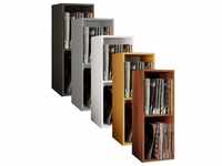 VCM Holz Schallplatten LP Stand Regal Archivierung Ständer Aufbewahrung Platto 2fach