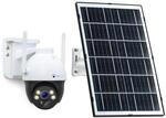 LUVISION 4G / LTE PTZ Solar &Uuml;berwachungskamera 4MP mit SIM Karte 2-Wege Audio, KI