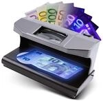 OLYMPIA UV 588 Geldscheinpr&uuml;fger&auml;t mit Magnetsensor und Wasserzeichentest 2x 3W UV