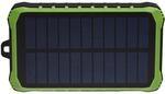 Denver PSO-10012 Solar Powerbank&ndash;10.000&nbsp;mAh, mit Taschenlampe, schwarz