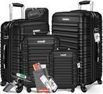 KESSER&reg; 4tlg. Hartschalenkofferset Hartschalenkoffer Reisekoffer Set Reisekofferset