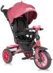 Lorelli Tricycle Speedy, Luftreifen, drehbarer Sitz, Musik, Licht, Schubstange