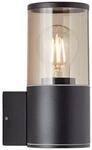 BRILLIANT Sergioro Au&szlig;enwandleuchte schwarz matt 1x A60, E27, 20W, geeignet f&uuml;r