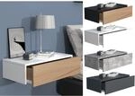VCM Nachtschrank Wandschublade Wandboard Nachttisch Ma&szlig;e ca H. 15 x B....