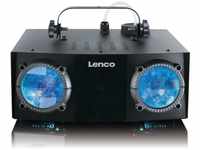 Lenco LFM-110BK - 2-in-1 Partymaschine mit Dual-Matrix-RG 8-Lichtern und