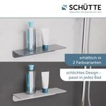 Duschablage Wei&szlig;, zum Kleben