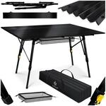 KESSER&reg; Campingtisch faltbar Klapptisch mit Aluminiumrahmen Aufrollbare Tischplatte