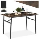 tectake&reg; Esstisch, Industrial Style, rechteckig, 120 x 75 x 76 cm