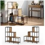 Vicco Treppenregal Raumteiler Stufenregal Fyrk 6 F&auml;cher B&uuml;cherregal Aktenregal