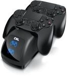 CSL Dual Ladestation f&uuml;r 2x PS4 Gamepads - PS4 Controller Stand Charger /...