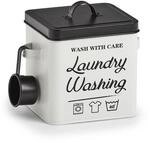 HTI-Living Waschpulver-Box, Metall "Laundry"