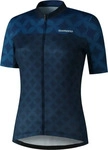 Shimano W's MIZUKI Short Sleeve Jersey, Navy