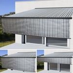 Elektrische Vollkassetten-Markise H124, 5x3m ausfahrbarer Volant ~ Polyester
