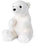 WWF - ECO Pl&uuml;schtier - Eisb&auml;r (23cm) lebensecht Kuscheltier Stofftier Pl&uuml;schfigur