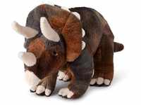 WWF - Plüschtier - Triceratops (23cm) lebensecht Kuscheltier Stofftier...