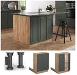 Vicco Regalinselunterschrank K&uuml;chenschrank K&uuml;chenm&ouml;bel Fame-Line Landhaus...
